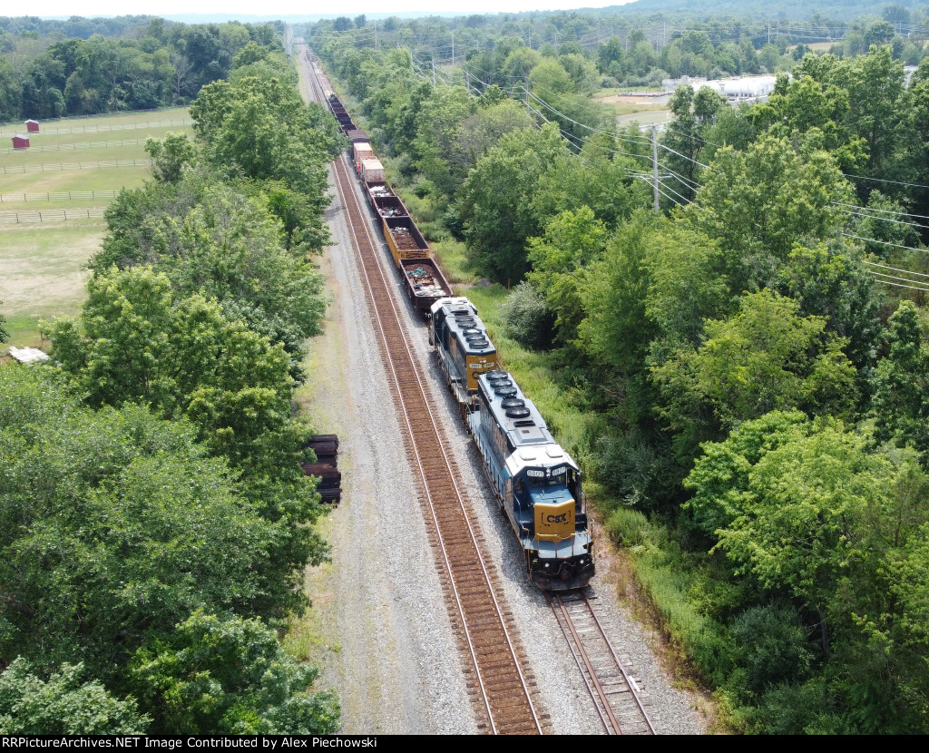 East end of the Skillman siding 